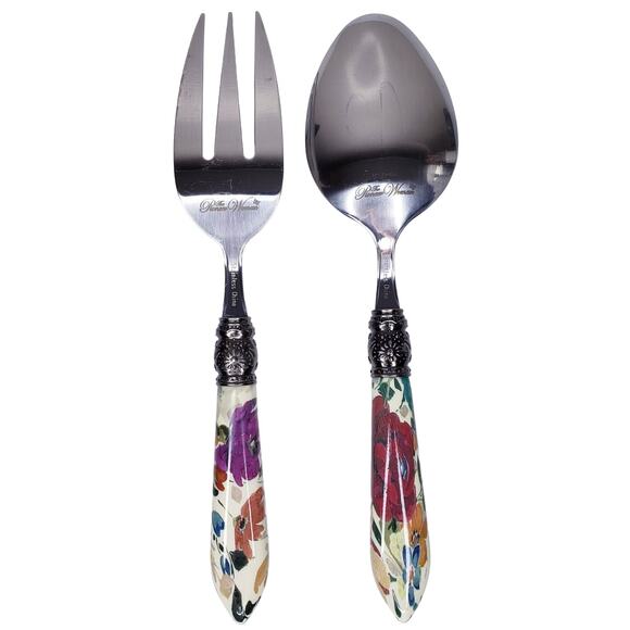 *RARE* THE PIONEER WOMAN 2 Piece Timeless Floral Server Set in VGUC - Picture 4 of 9